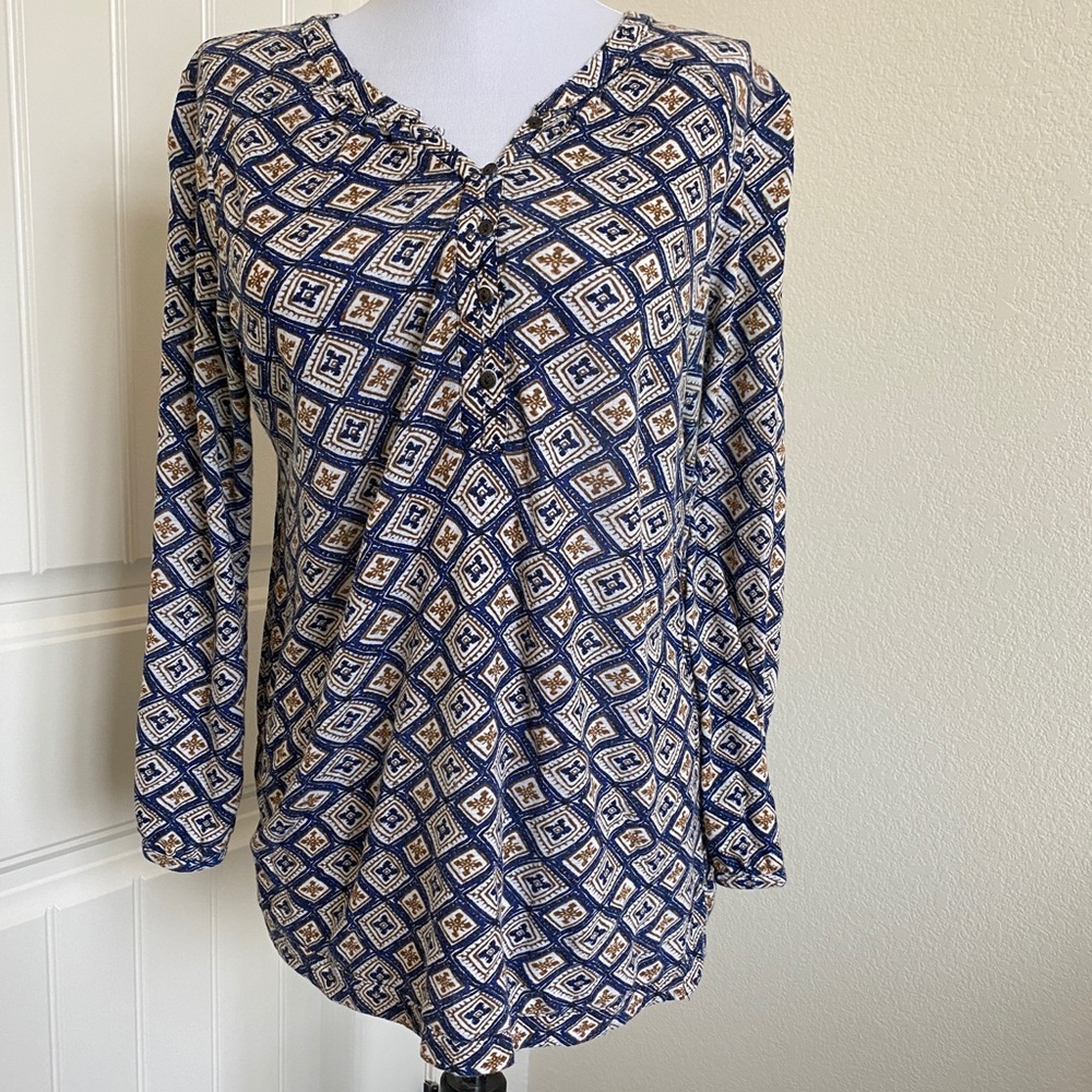 LUCKY BRAND Boho Long Sleeve -S